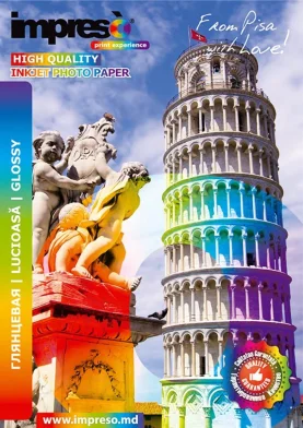 Hirtie foto IMPRESO A4, 190g/m2, 50 foi lucioasa