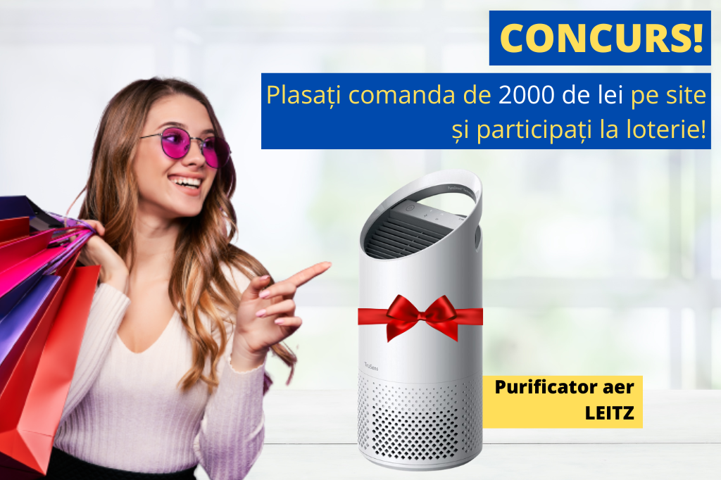 Concurs! Purificator de aer Leitz.